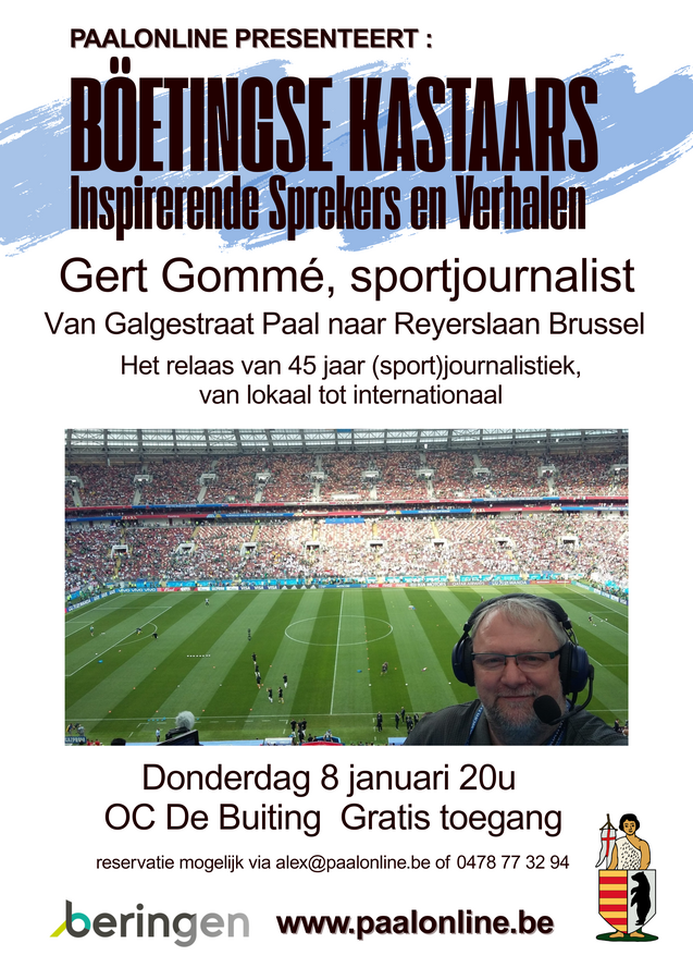Affiche Böetingse Kastaars Gert Gommé V1 3