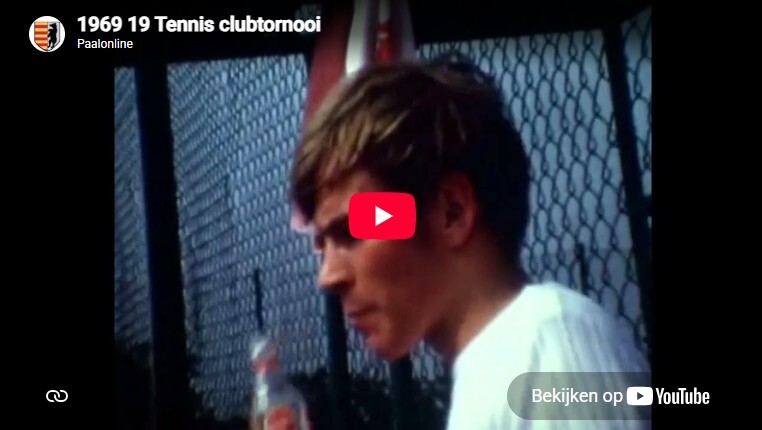 Paal 1969: Tennis Clubkampioenschap