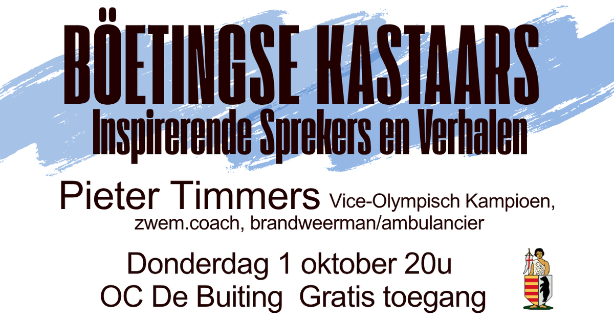 Böetingse Kastaars - tweede jaargang - start 1 oktober