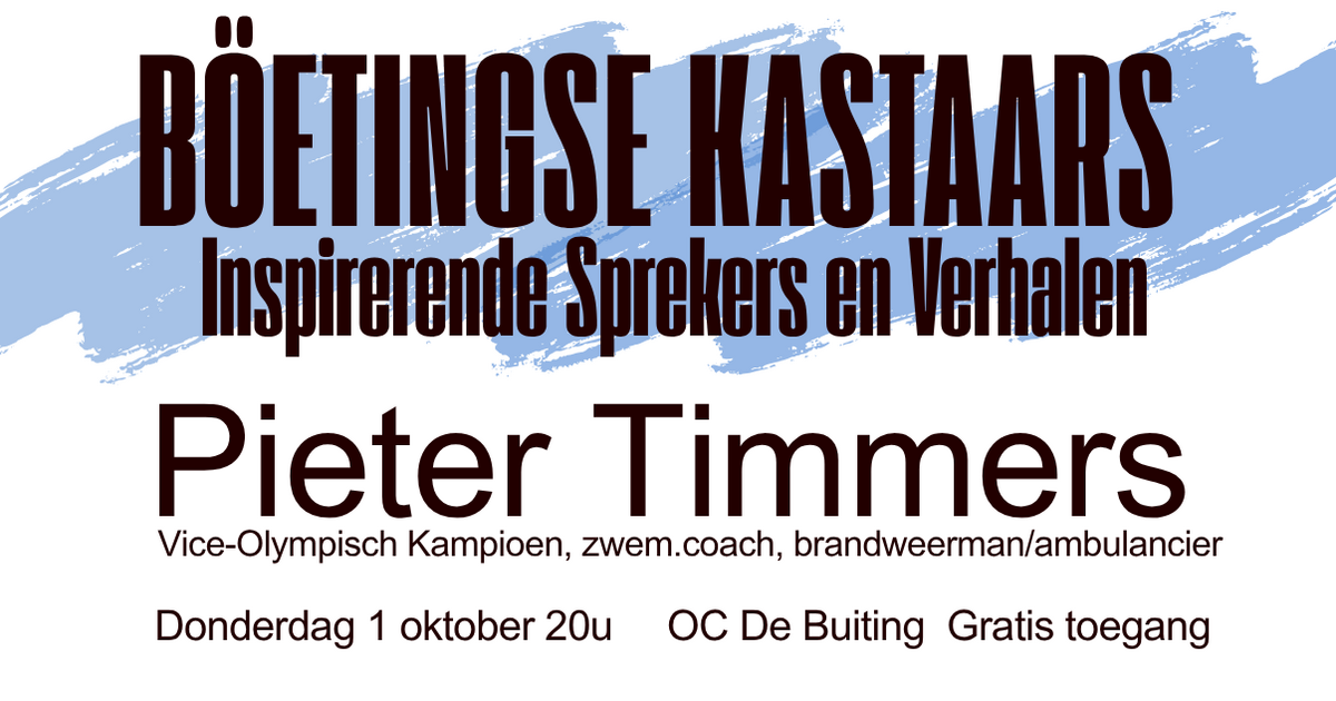 Böetingse Kastaars - tweede jaargang - start 1 oktober