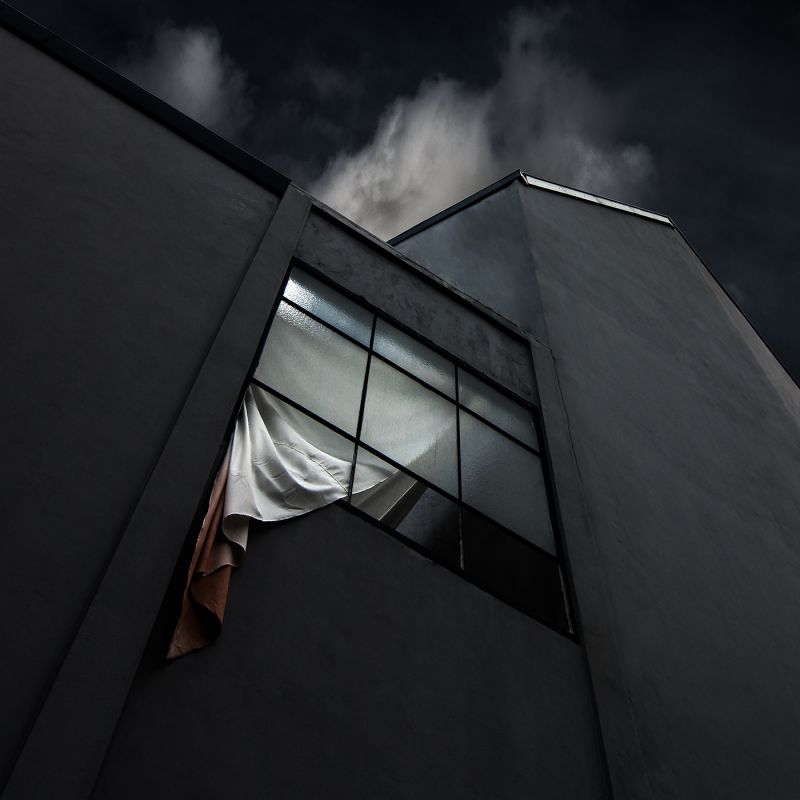 the broken window