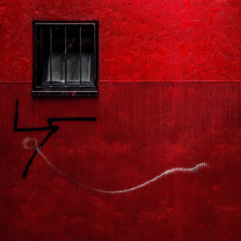 the white sign