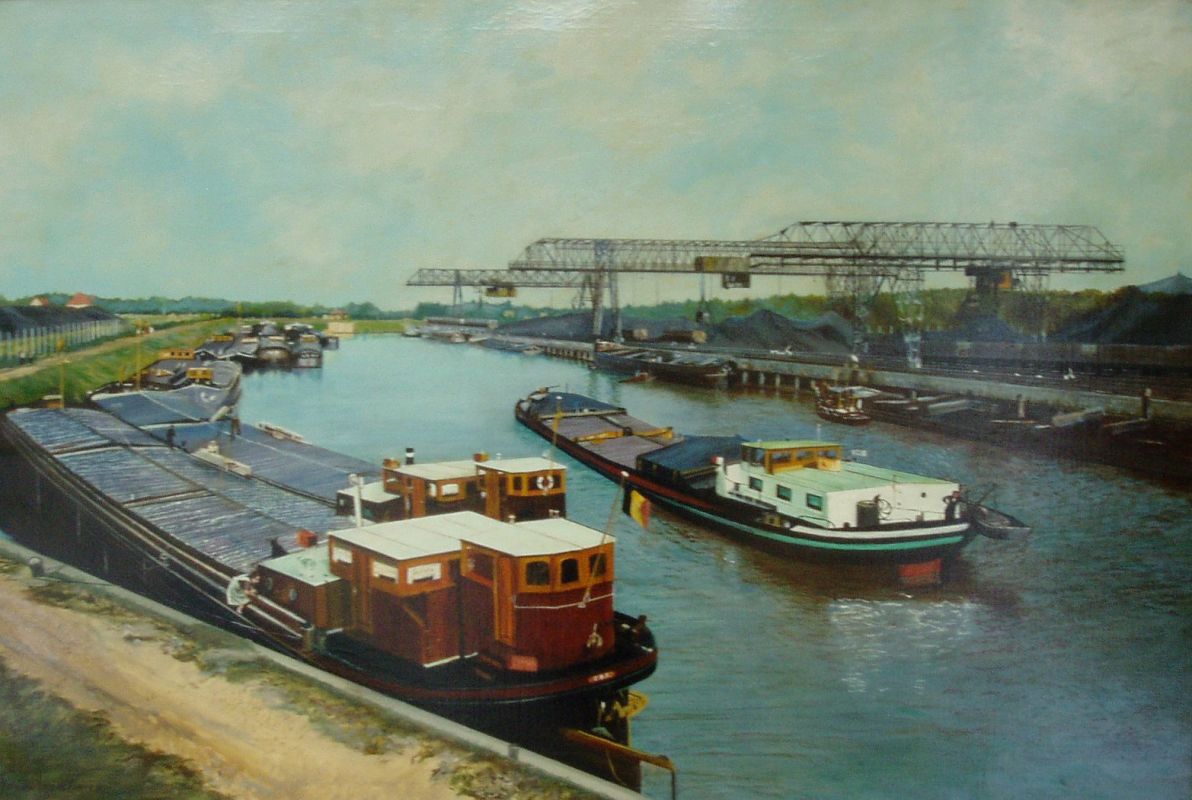 Kolenlossing te Tervant Mijnmuseum