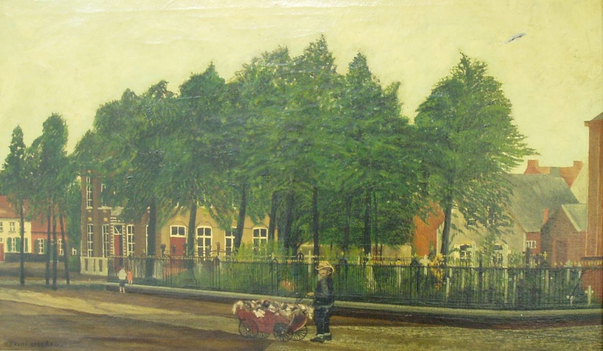 Pietermanneke met charette