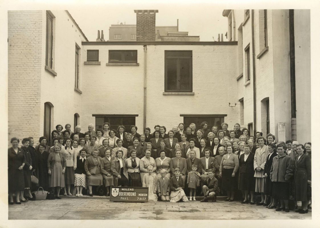 1957BezoekBoerenbondPaalMolensMerksem